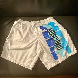 MOSCHINO  men’s swim trunks 🩳 w/ tank top size M